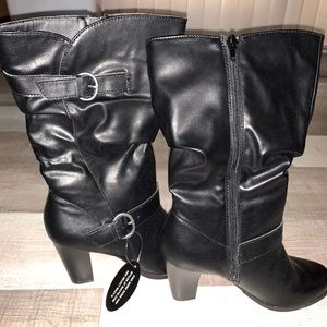 Style&Co Mid calf Slouch Boots NWT